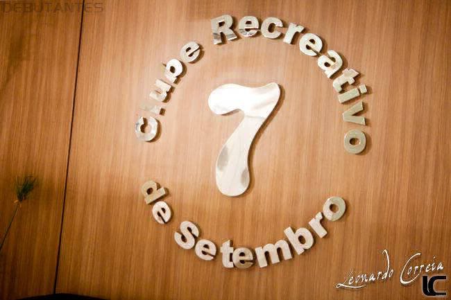 Logo do clube na entrada social